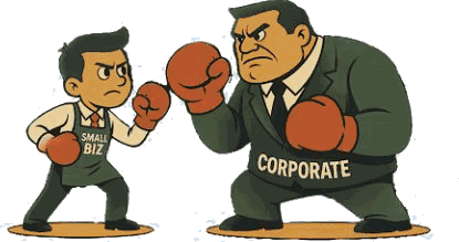 Two firms in the same regulatory ring - the imbalance