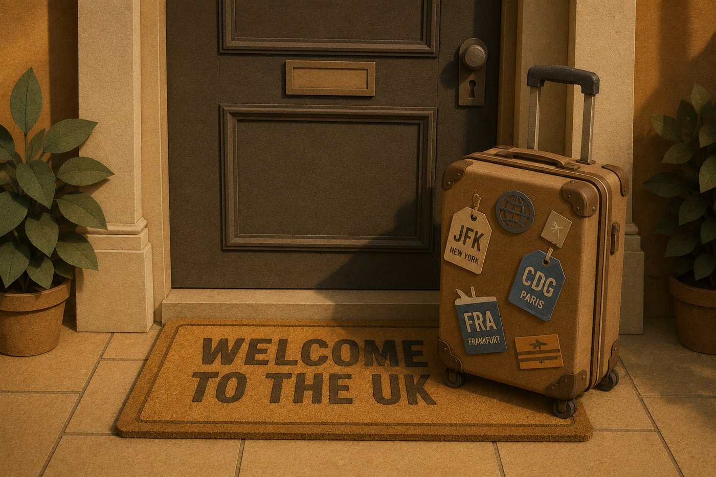 International tenant arriving in the UK